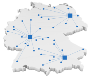 Standorte Vernetzung